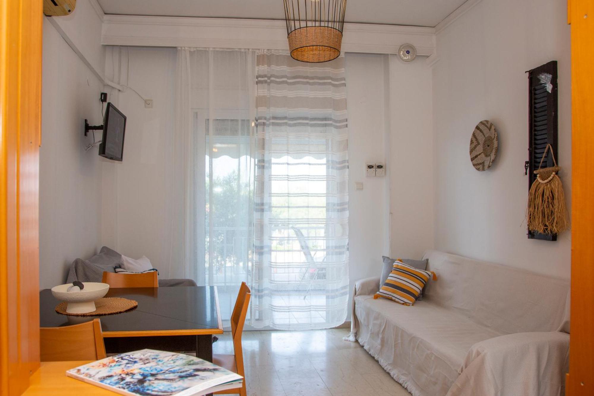 Seamoon Apartment Nea Peramos  Ngoại thất bức ảnh